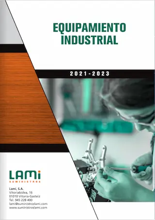 Portada catálogo equipamiento industrial LAMI