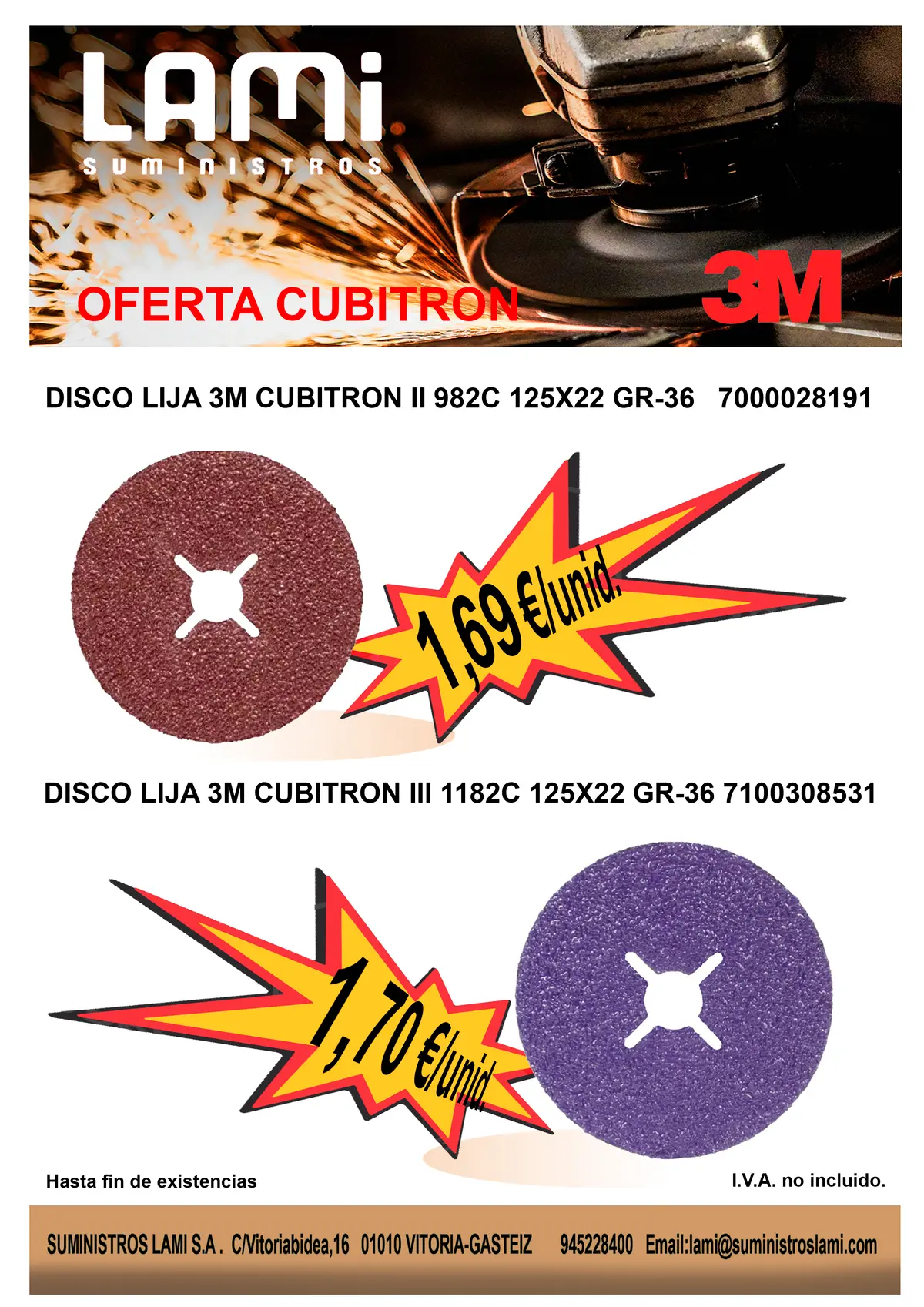 Disco Cubitron 3M